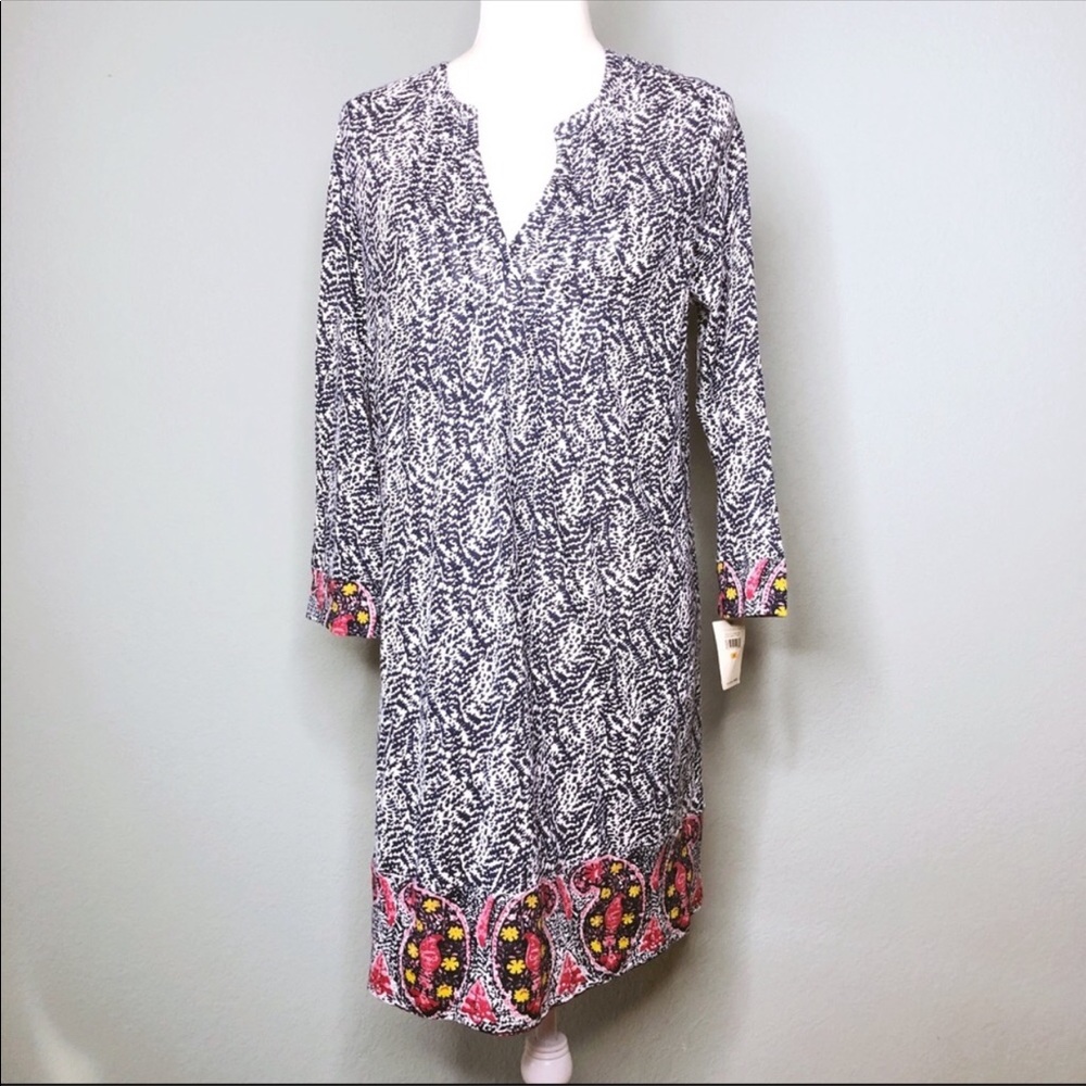 Lucky Brand NWT Cotton Slub Jersey Tunic dress